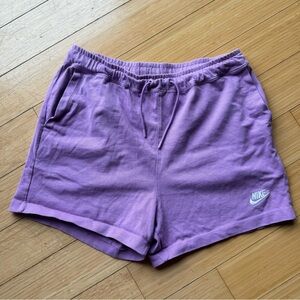 Nike Women's Lavender Athletic Shorts